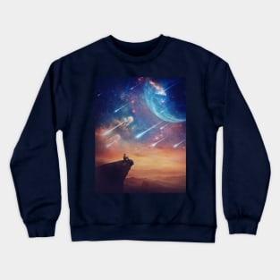 Meteor Shower Crewneck Sweatshirt